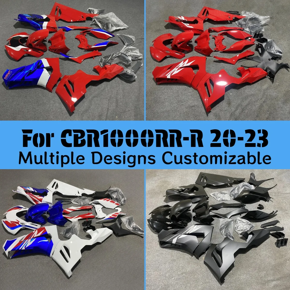 

Новый комплект обвесов для HONDA CBR 1000RR-R 2020-2023, неоригинальные мотоциклетные обтекатели, литье под давлением, CBR1000RR-R