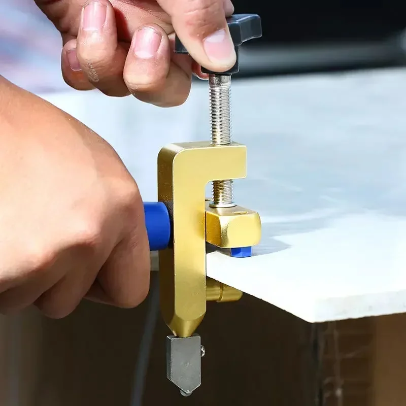 2 in 1 Glass Ceramic Tile Cutter with Knife Wheel Diamond Roller Cutter Cutting Machine Opener Breaker Tools Accessories