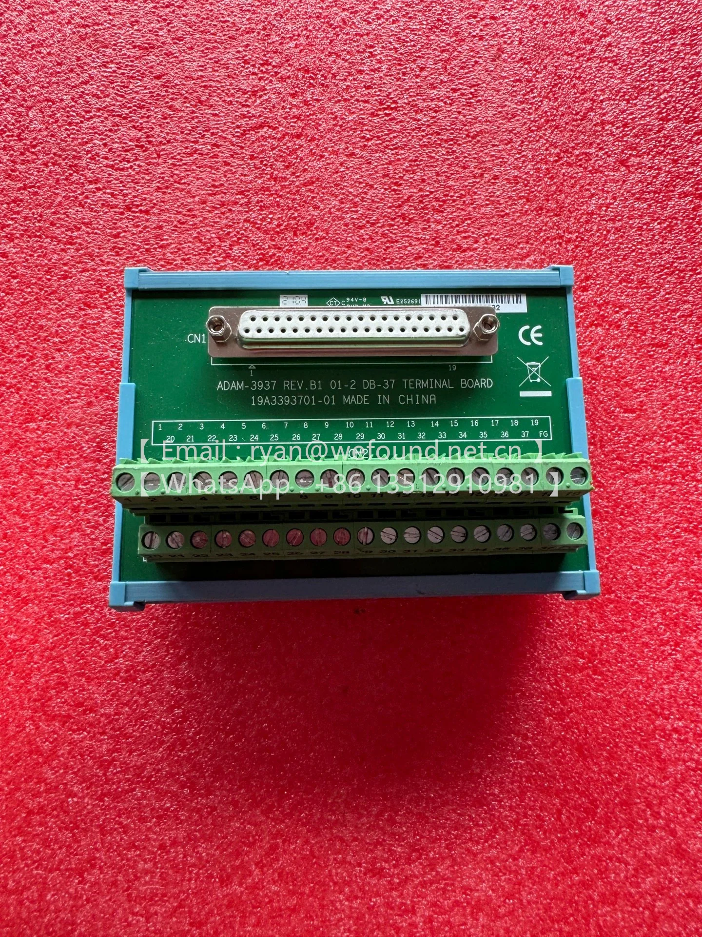 ADAM-3937 DB-37 terminal board
