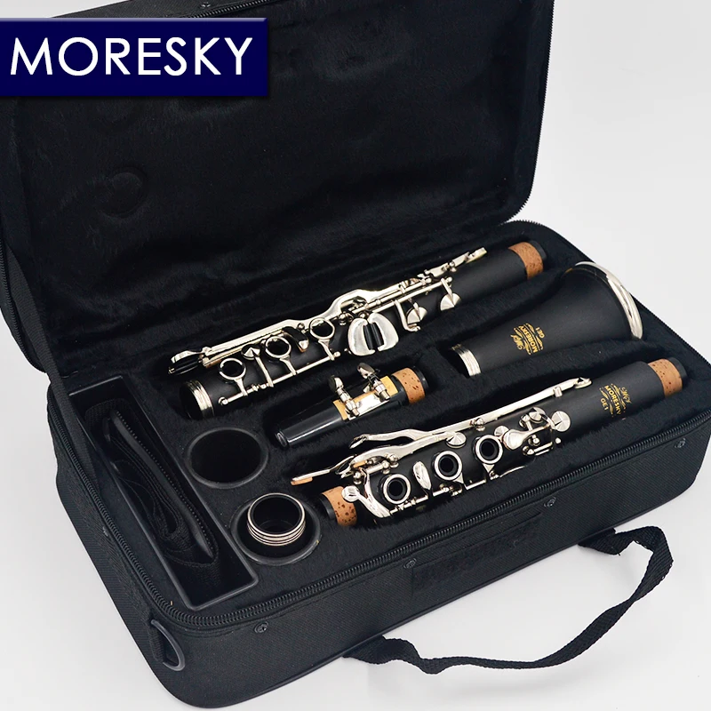 German Oehler Clarinet Bb Oehler Bakelite14 Keys/20 Keys Turkish Clarinet Sib MORESKY GE1