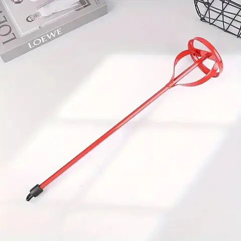 Electric Cement Stirring Rod Hexagonal Handle Electric Hammer Impact Drill Mixing Paddle Rod Putty Powder Paint Mixer Attachment