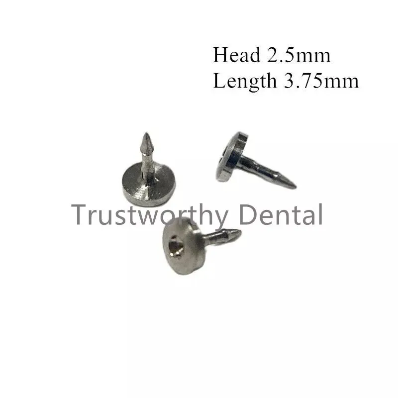 Dental Bone Tack Titanium Pins GBR Membrane Stabilization Pin 3.75/5mm