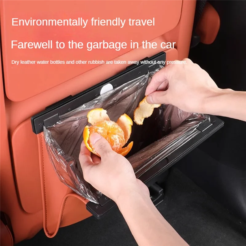 【الكعكة الساخنة】ل Lixiang L7 L8 L9 2022 2023 كيس النفايات الخلفي للسيارة مقعد السيارة الخلفي كرسي معلق حقيبة التخزين الخلفي #1