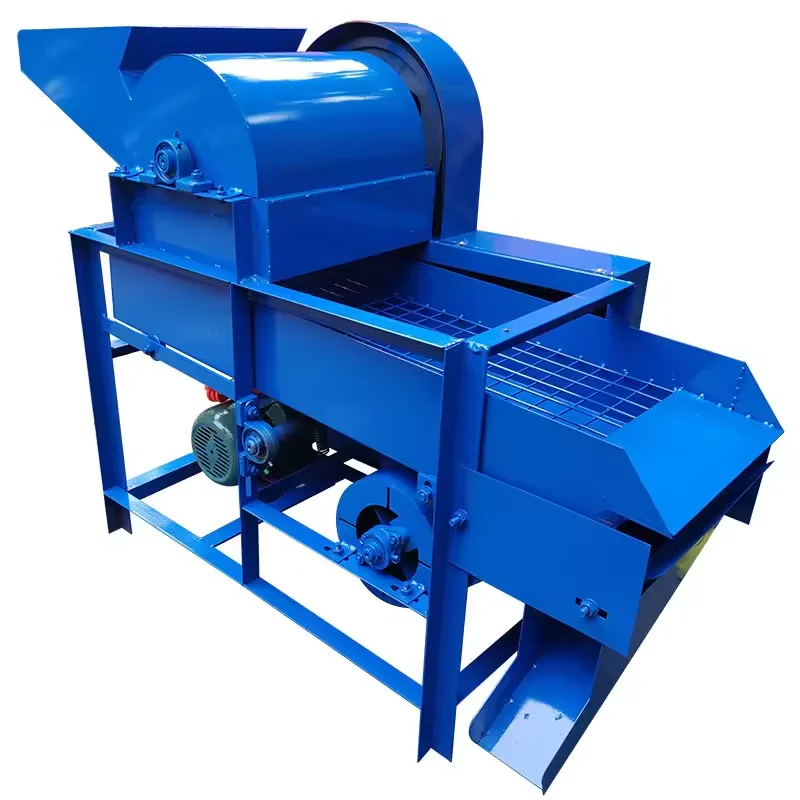 Commercial Chestnut Sheller Machine With Automation Hazelnut Skin Removal Core Engine-Raw Peel Chestnut Shelling Machine