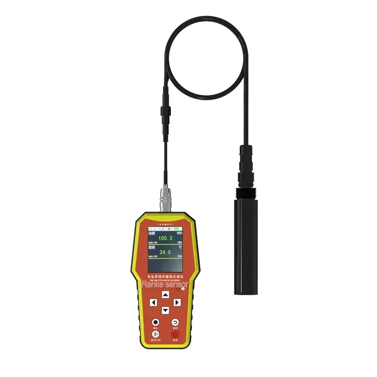 Portable Water Quality Meter pH EC Turbidity COD Ammonia Nitrogen Dissolved Oxygen Residual Chlorine Sensor