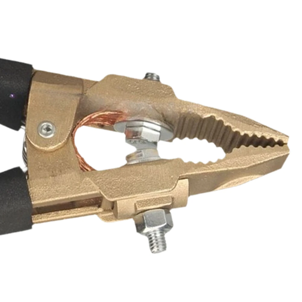 

Зажим заземляющий 600А, А-образные латунные сварочные клещи для надежного заземления на судостроительных верфях и в автомобильной промышленности