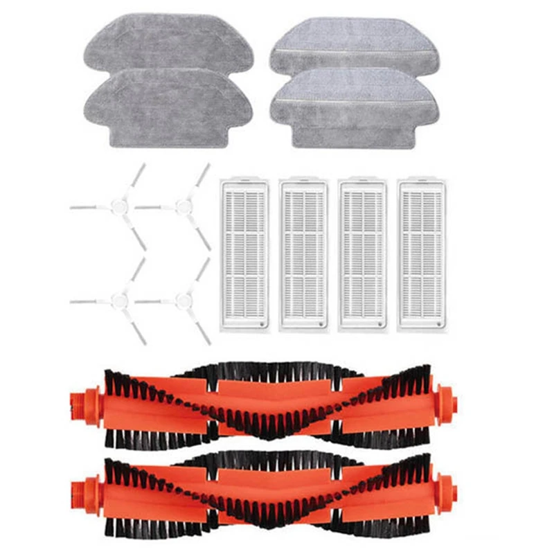 

Фильтр для робота-пылесоса Xiaomi 2S Mi, насадка на швабру P Mijia, основная боковая щетка, подходит для XMSTJQR2S STYJ02YM