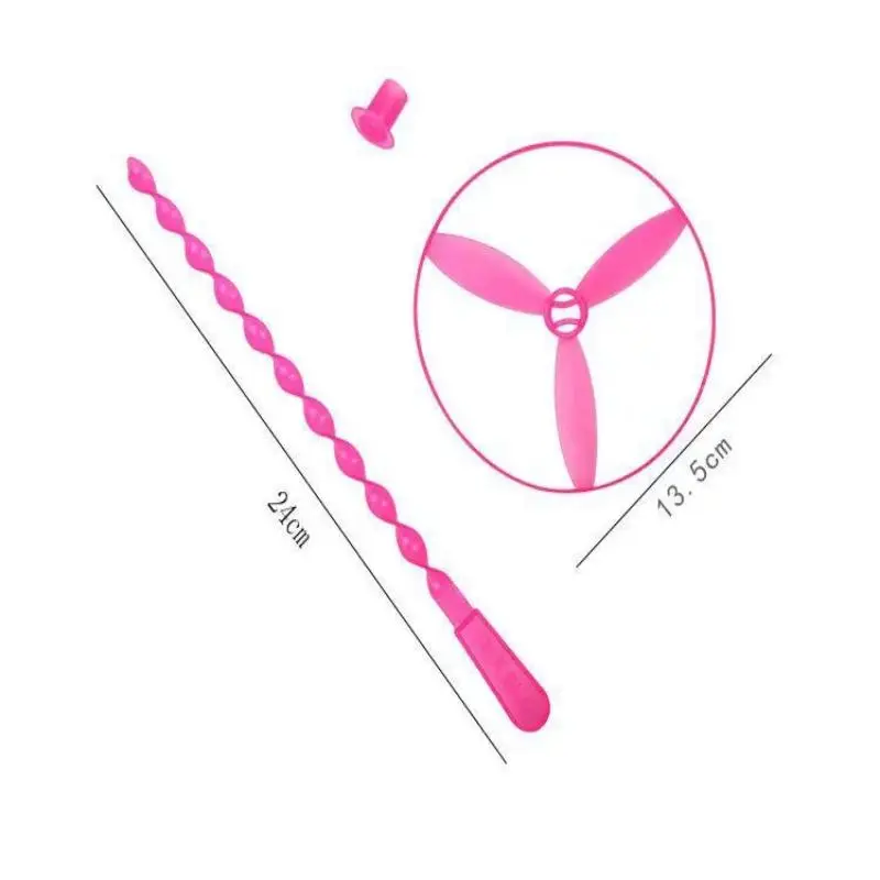 Este é um disco de fada empurrado à mão grande disco voador de volante, brinquedo infantil disco voador de plástico brinquedo esportivo de gramado ao ar livre