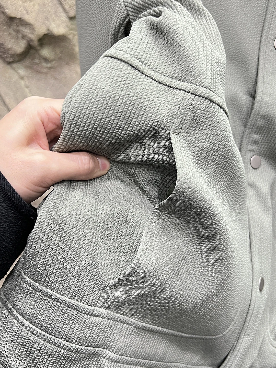   Heren pure kleur ruitpatroon gewatteerd katoen Jaet trendy flip kraag warmte stand fit lange Sve casual jas