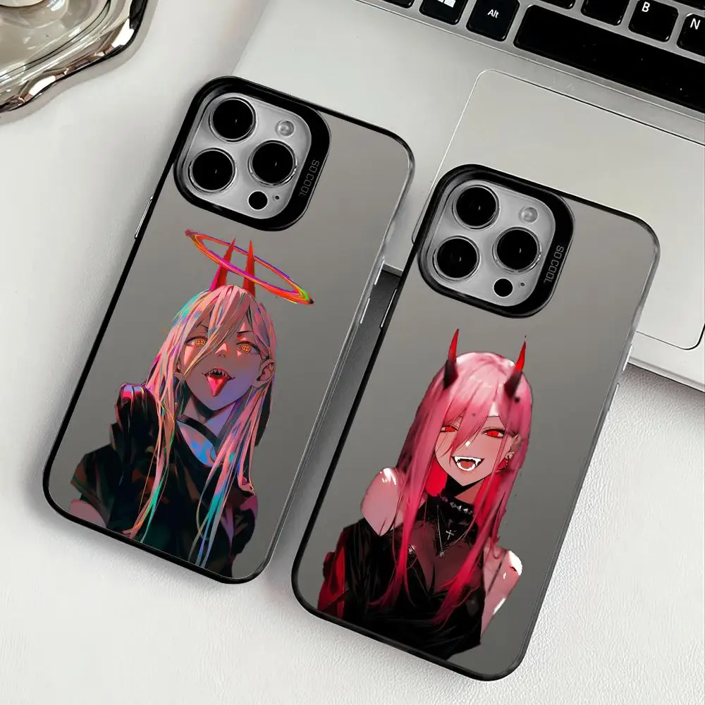 Darlingin The Franxx Phone Case For IPhone 17 16 15 14 13 12 11 Pro Max Air Multicolor Matte Laser Metallic Aurora Funda