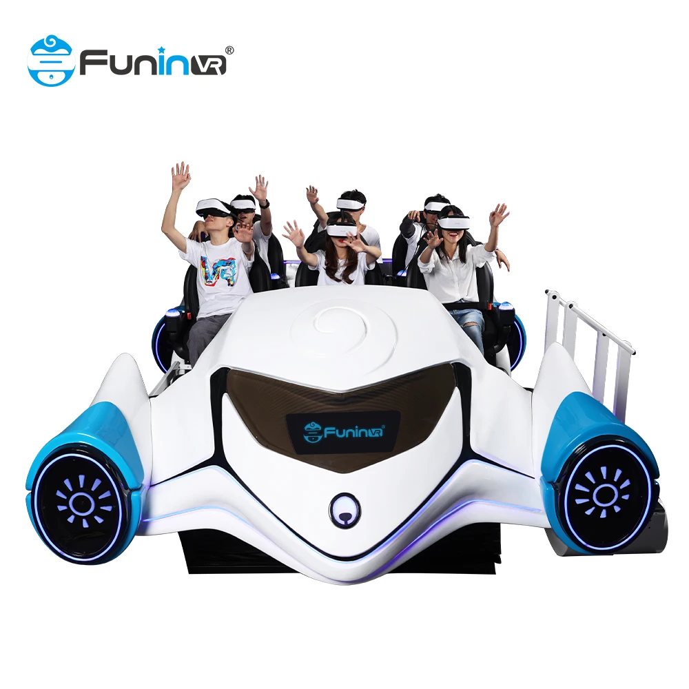 FuninVR Vibrating VR Guerras VR Simulator Amusement Park Equipment Rides 9D VR Cinema