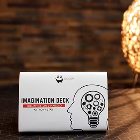 Imagination Deck (Gimmick) By Anthony Stan Magic Tricks Card Prediction Magia Close Up Street Illusions Gimmicks Mentalism Props