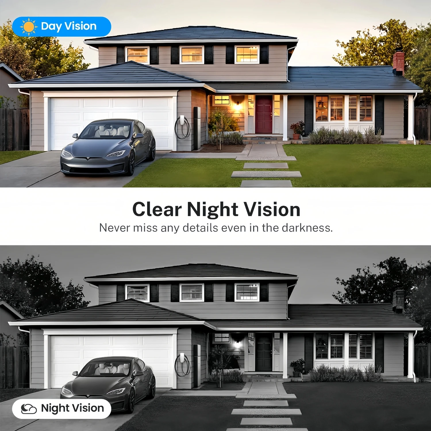 Wireless Doorbell Intelligent Custom Melodies US/EU Plug Optional 300M Long-Distance Welcome Door Bell Safe for Home view 4