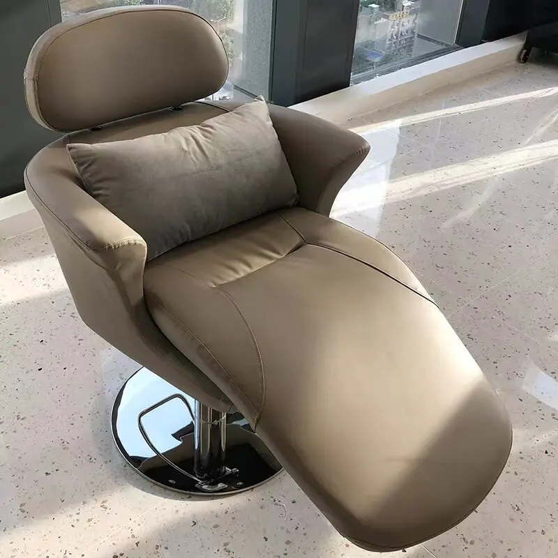 Studio Classic Barber Chair Nordic Design Swivel Modern Barber Chair Professional Minimalist Style Barberstuhl Salon Furniture