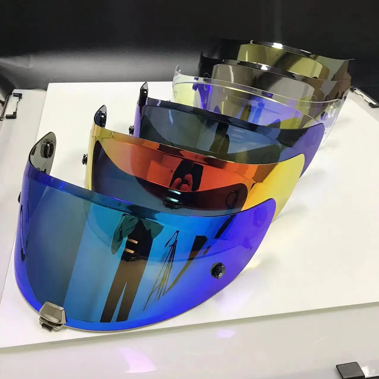 HJ-26 Helmet Visor for HJC RPHA11 RPHA70 UV Anti-Glare Lens Case Motorbike Visor Moto Shield