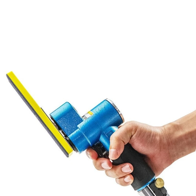 Pneumatic finger reciprocating sander for deburring wood edges