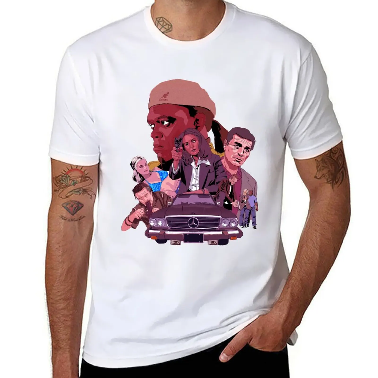 

Bridget Fonda Jackie Brown T-Shirt t shirt man cotton cotton tshirt 100% T-Shirt