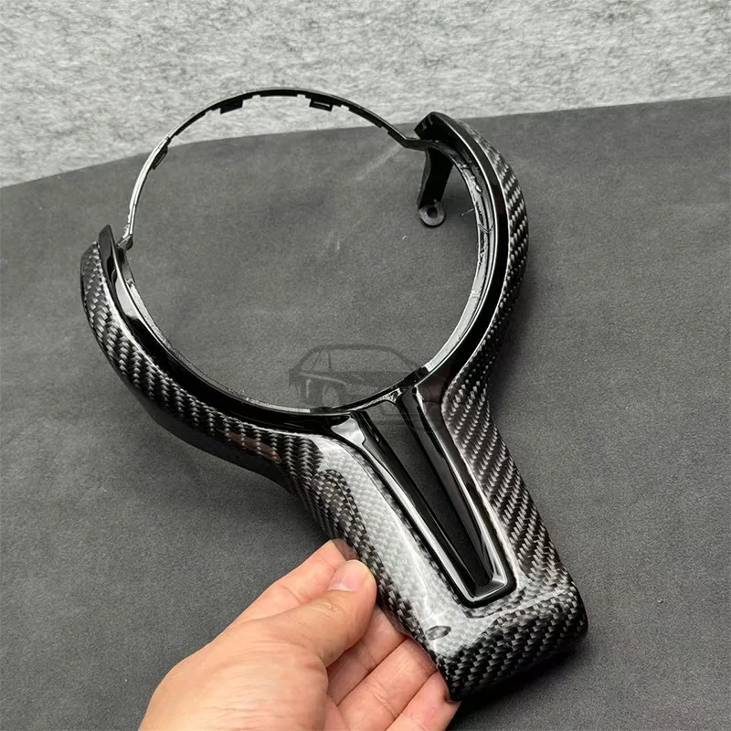 Suitable for BMW F30 F01 F06 F10 F11 F20 F22 F31 F32 F36 M2 F87 Sport Performance Carbon Fiber Steering Wheel Cover Trim M