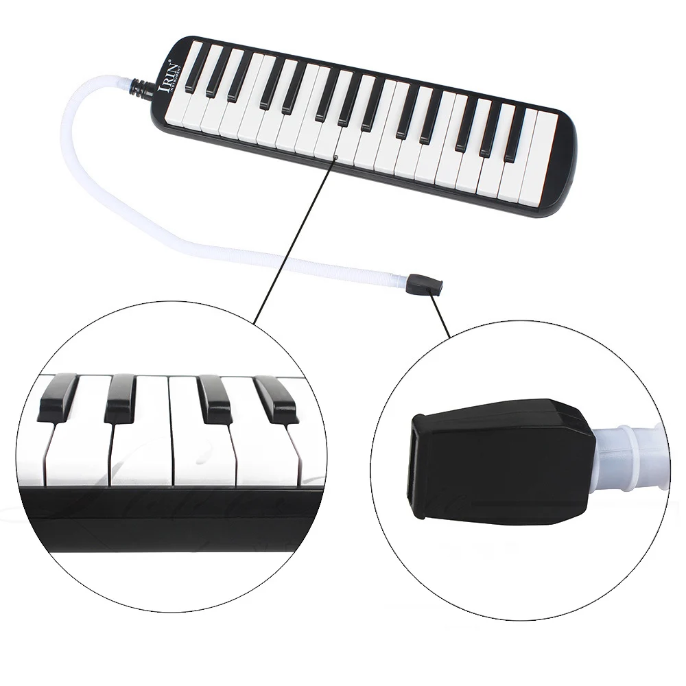 IRIN ABS Matte Black White Keys Soft Hand Feeling 5 Colors 32 Keys Melodica Instrument Keyboard