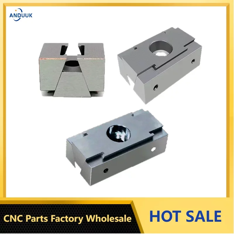 

OK Fixture CNC Machining Center Multi-station Product Batch Processing Inclined Wedge Expansion Clamping Block Special-shaped So