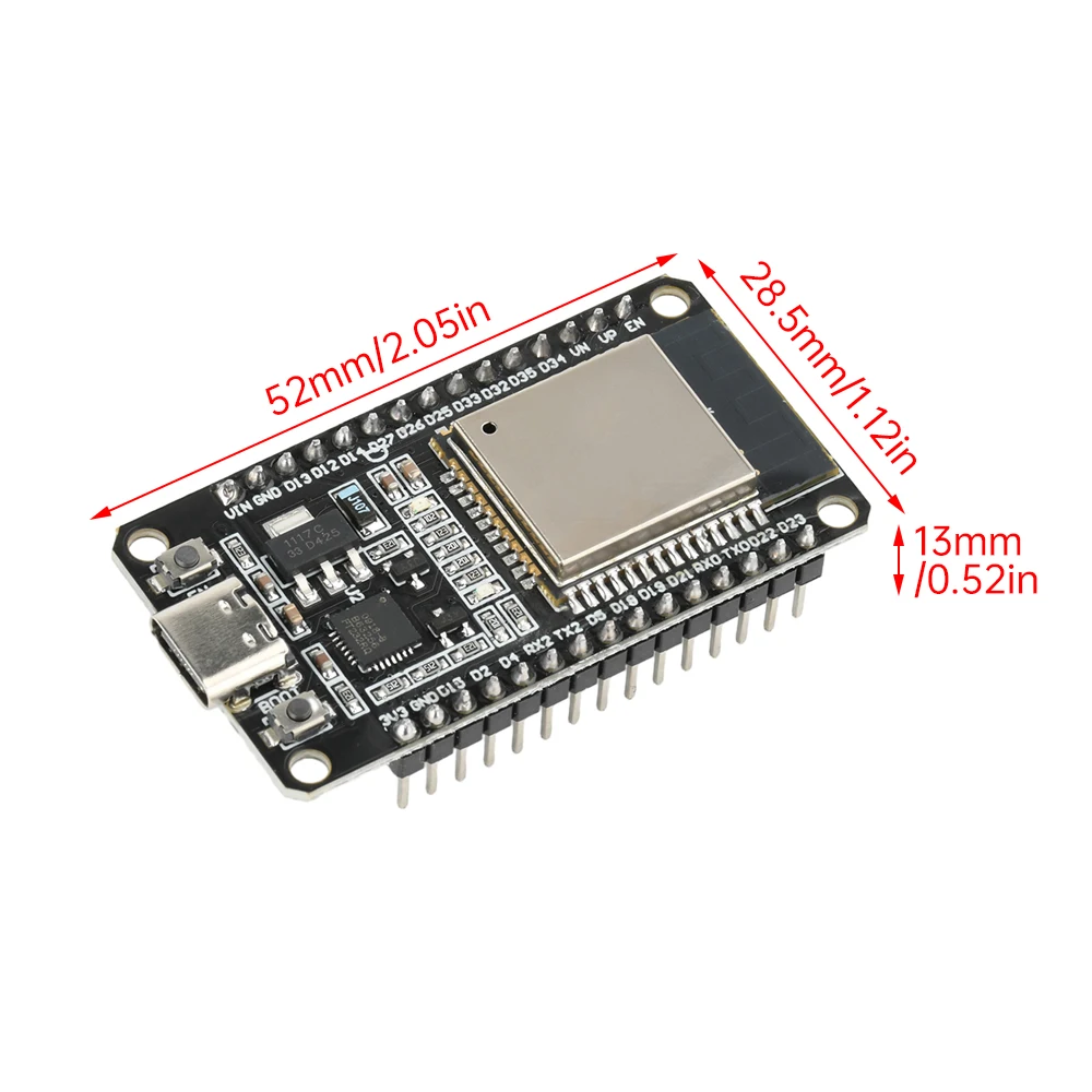 CP2102 FT232 ESP32 مجلس التنمية واي فاي + وحدة بلوتوث ESP32-32 30Pin ملحومة دعم UART/SPI/I2C/PWM/DAC/ADC #3