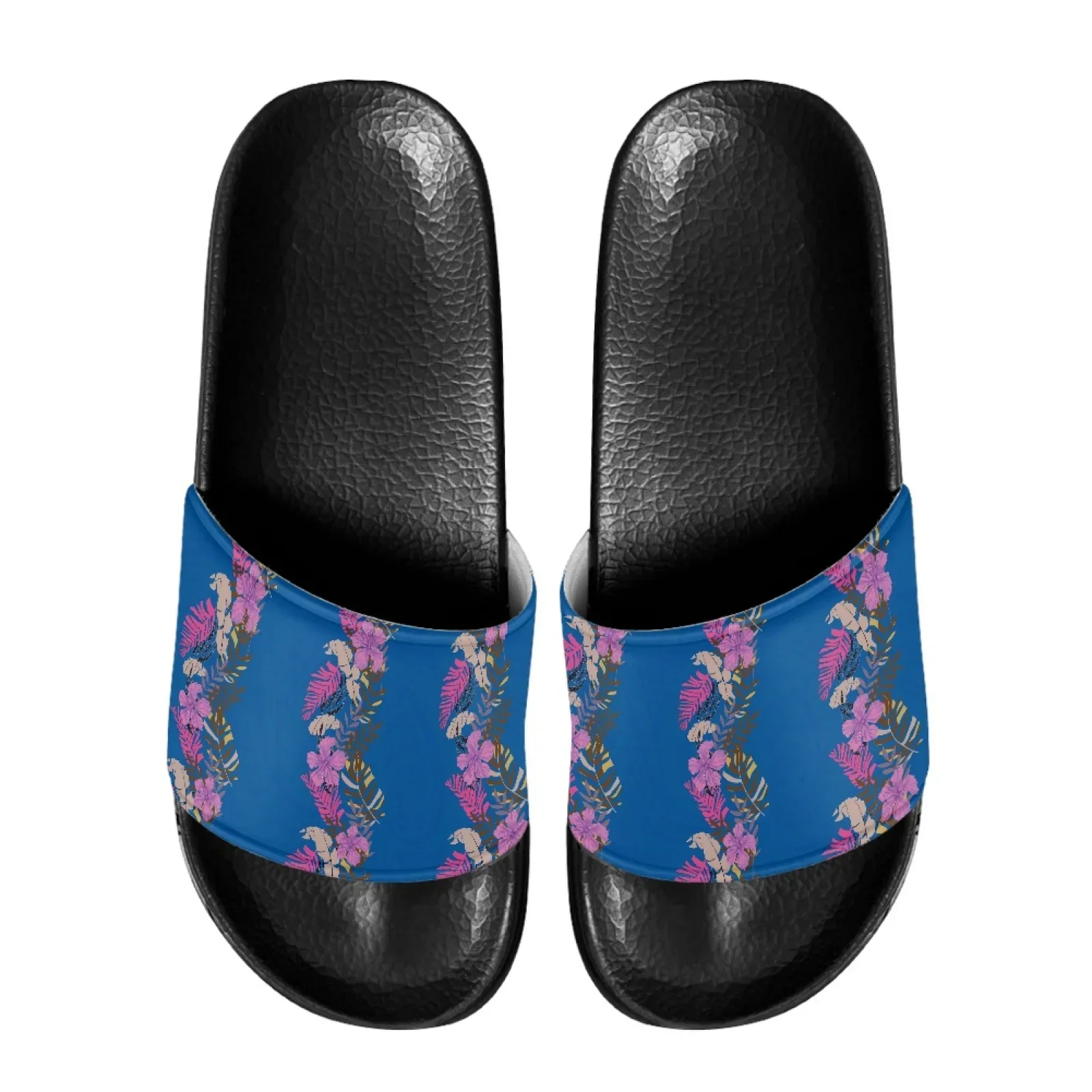 Polynesian Tribal Fijian Totem Tattoo Fiji Prints Summer Slippers Men Women EVA Soft Bottom Indoor Home Slides Sandals Light NEW