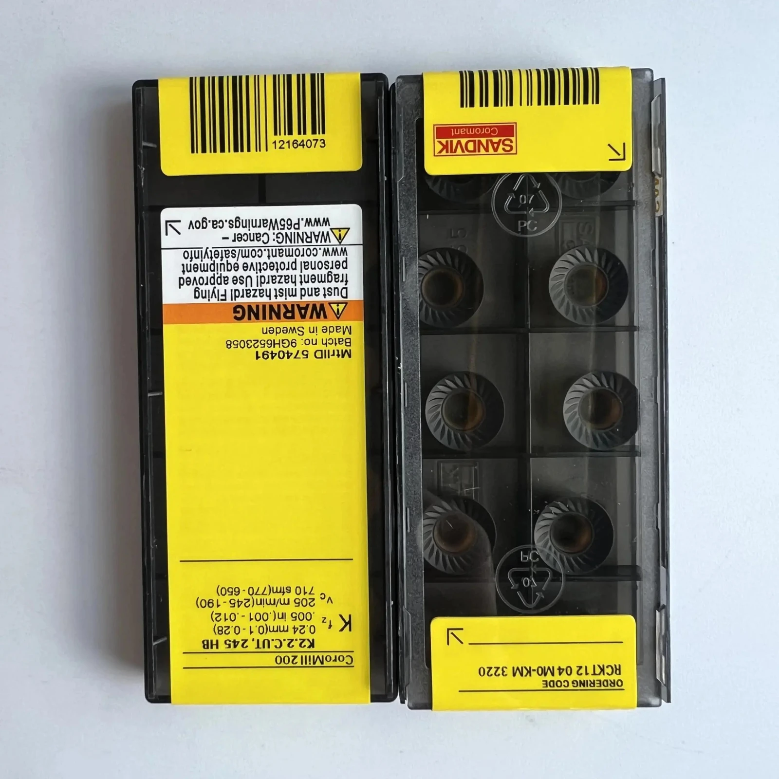 

RCKT1204M0-KM 3220 /Original genuine CNC alloy blade 10 PCS