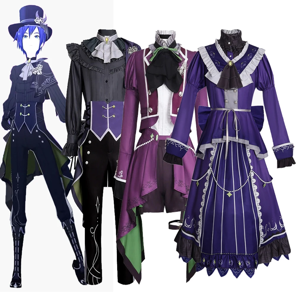 

Anime Project Sekai Emu kaitoo Kusanagi Nene Cosplay Costumes Jirai Kei Set Party Stage Performance Disguise Roleplay Halloween