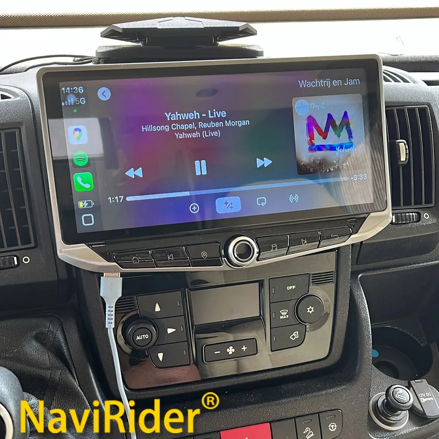 10.88inch Car Radio For Fiat Ducato Citroen Jumper Peugeot Boxer Dodge Ram 2500 Wireless Carplay Android Auto Multimedia GPS 4G