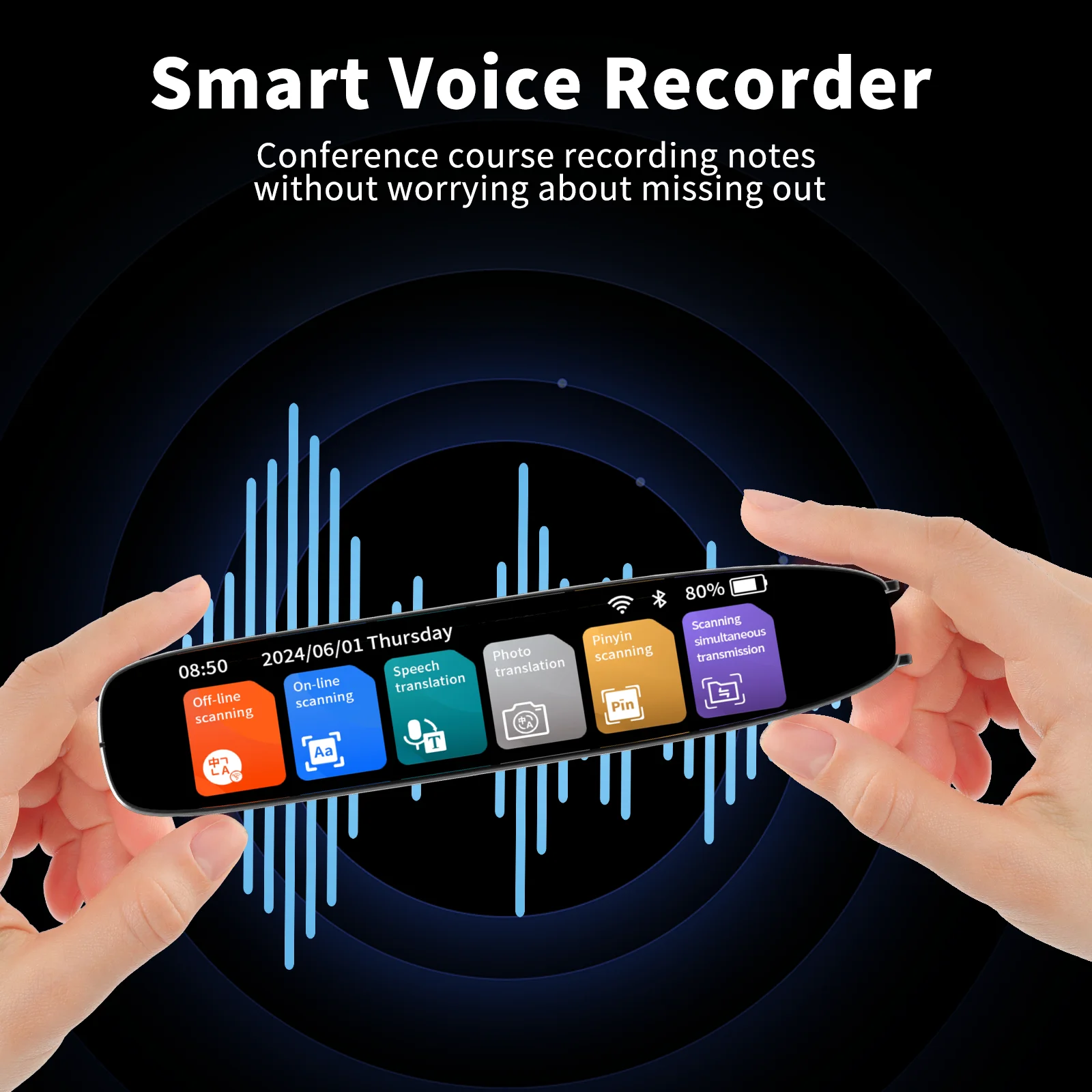 Умная ручка-переводчик: устрой – обзор и цена Portable Translator Device