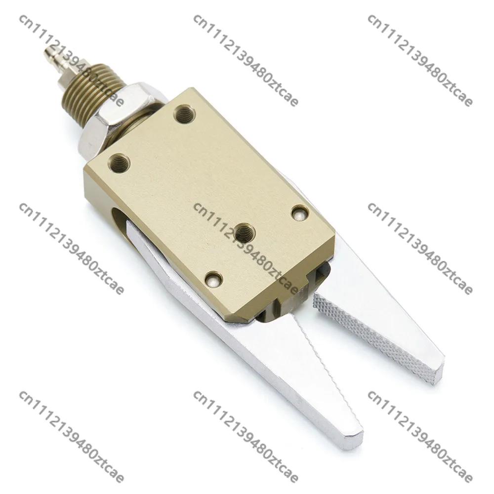 

Custom Mini Pneumatic Gate Gripper For Manipulator External Thread With Magnetic Induction Sensor