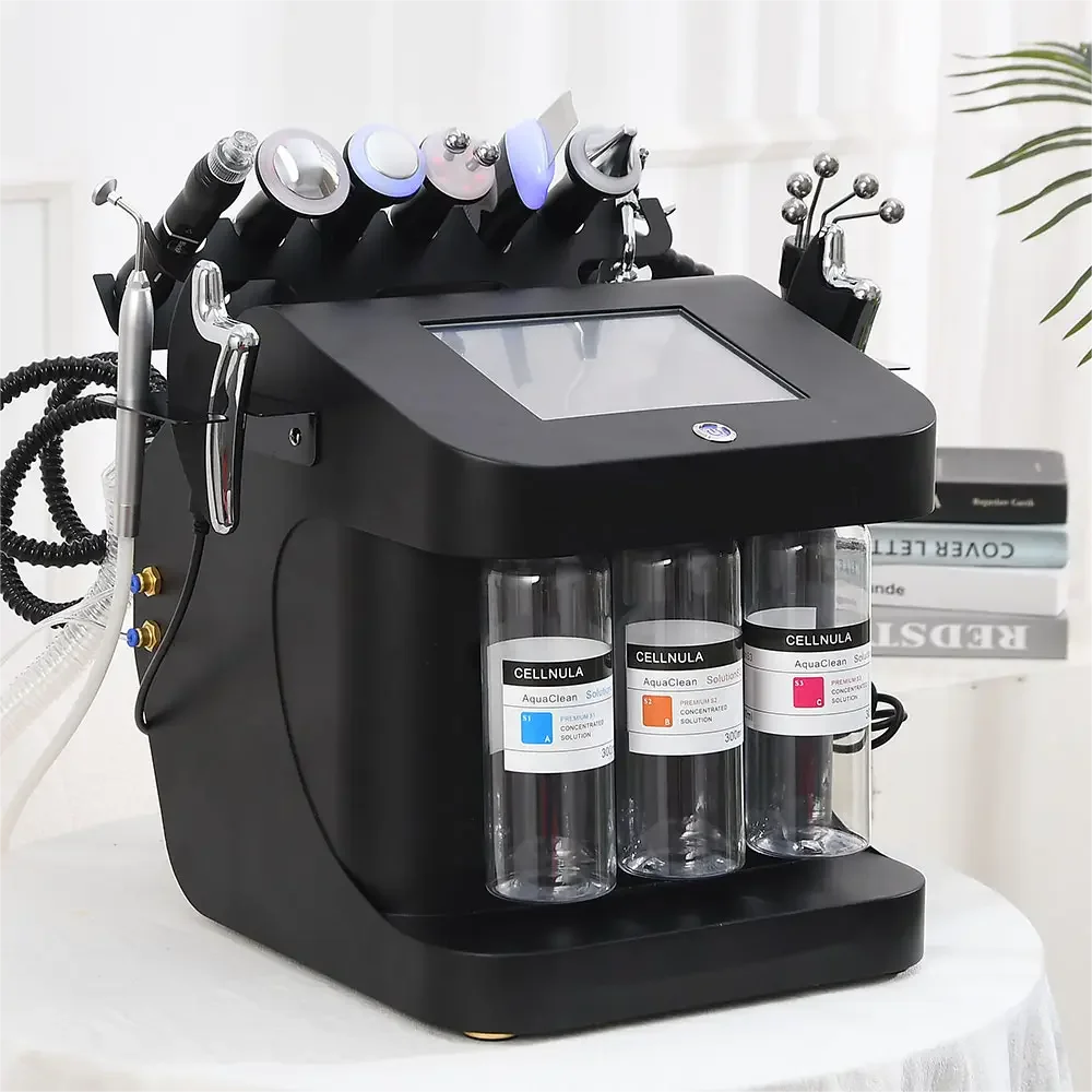 

S.W Hydra Bubble Skin Beauty Machine 11 in 1 Facial Care Oxygen Jet Peel Firming Dermabrasion Other Home Use Beauty Equipment