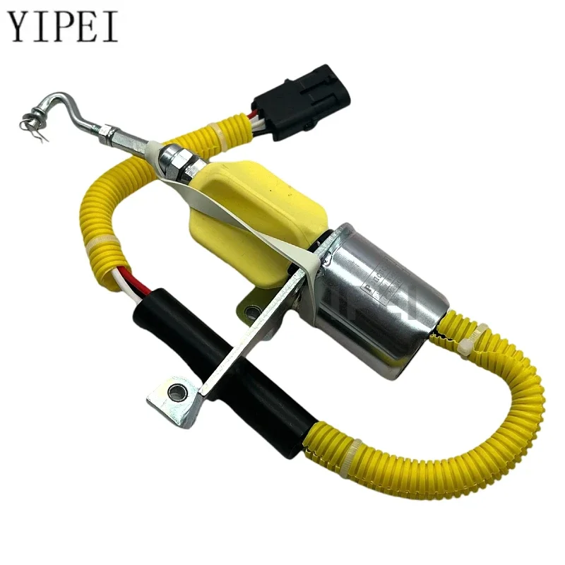 ل YC Yuchai 24 فولت قطع غيار حفارة Flameout الملف اللولبي صمام 4942879