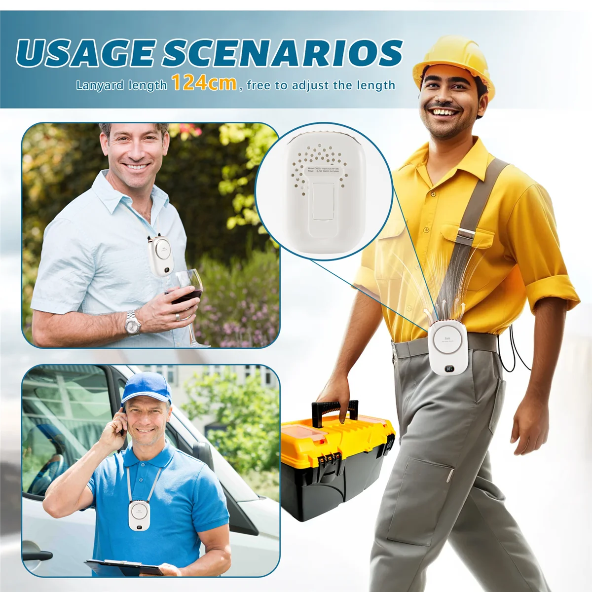 旅行用ミニUSB充電式ファン,ハンドヘルド,ポータブル,サイレント,小型,電気,冷却ファン,白