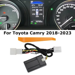 Inteligentny samochód TPMS cyfrowy wyświetlacz opon LCD Alarm bezpieczeństwa czujnik ciśnienia opon do Toyota Camry 2018-2023 RAV4 Corolla 2019