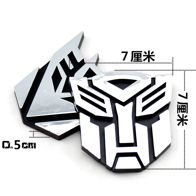 ในสต็อก Metamorphic ของเล่นโลหะผสมสติกเกอร์โลโก้เหมาะสําหรับรถยนต์,รถจักรยานยนต์,และเรือตกแต่งงานอดิเรก