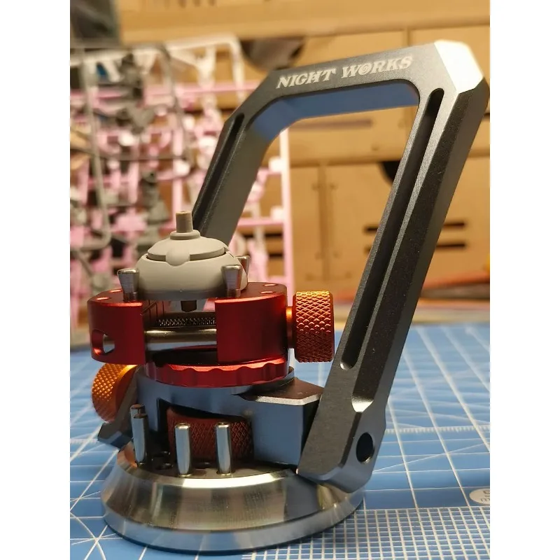 Miniature Metal U-Handle Bench Vise with Base - DIY Model Making Tool Kit