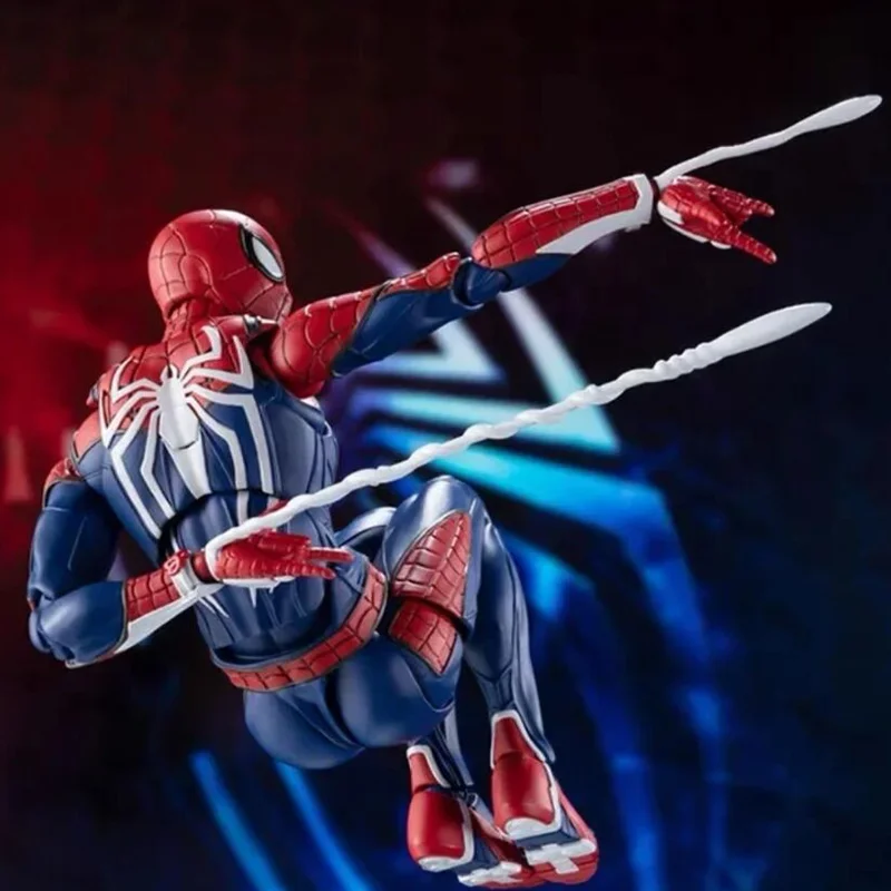 2024 in stock Avengers Heroes Expedition Shf Mobile Ps4 Spider Man handmade model desktop decoration anime toy gift for friends