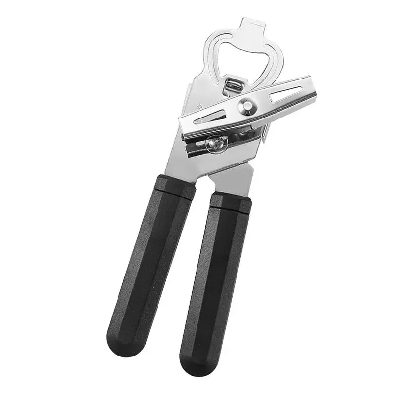 

Stainless Steel Can Opener Stainless Steel Manual Can Lid Opener Multi-Functional Lid Remover Tool For Beer Bottle Lids Oval Or