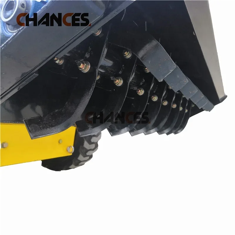 2024 brand new tiller rotary plow for mini skid steer loader mini loader general size to fit other brands