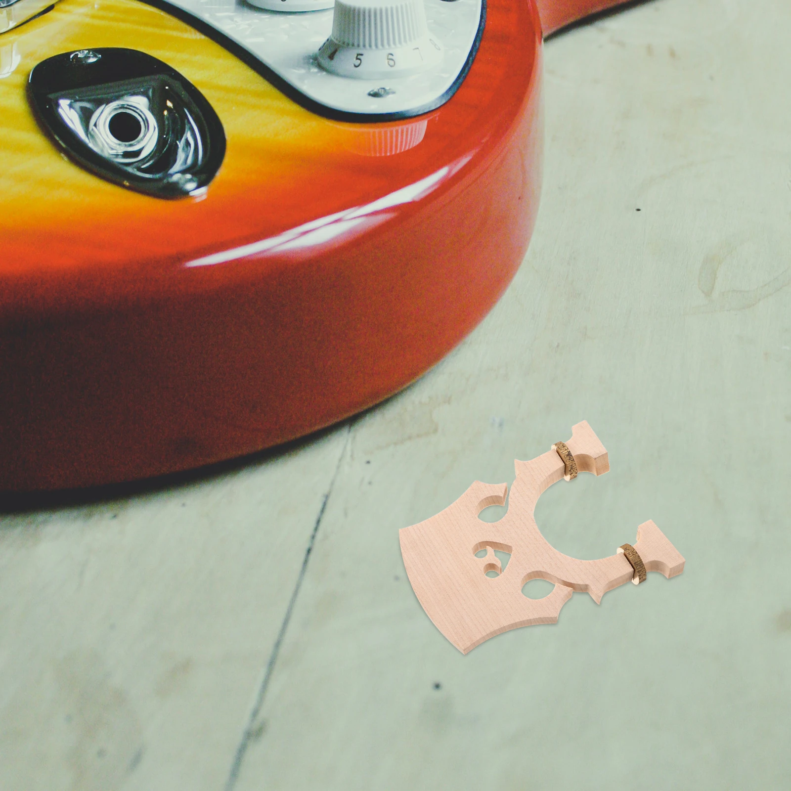 

Cello Bridge Adjustable (adjustable 3/4 European Component Bass Upright Part Brass