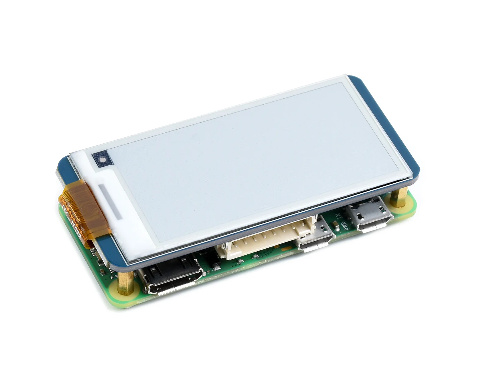 Waveshare V4 2.13inch E-Ink Display HAT 250×122 Pixels Black White Two Color E-Paper Module epaper Screen for Raspberry Pi Pico