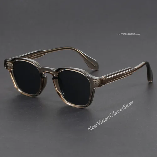 Imagen 1 del producto Gafas de sol Retro para mujer, gafas de sol cuadradas con montura TR90 gruesa para hombre UV400, gafas de sol de marca de lujo a la moda para conducir