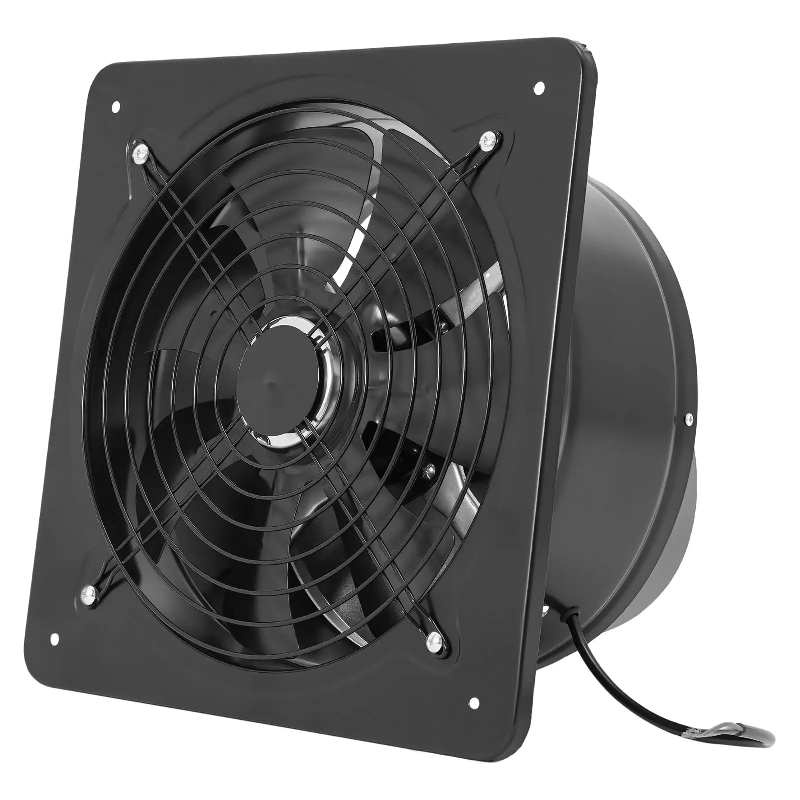 [Kerstmis] Dnysysj 12 inch hoge luchtstroom afzuigventilator, 125 W 1177 cfm 2800 tpm geluidsvrije, explosieveilige ventilatie-afzuigventilator