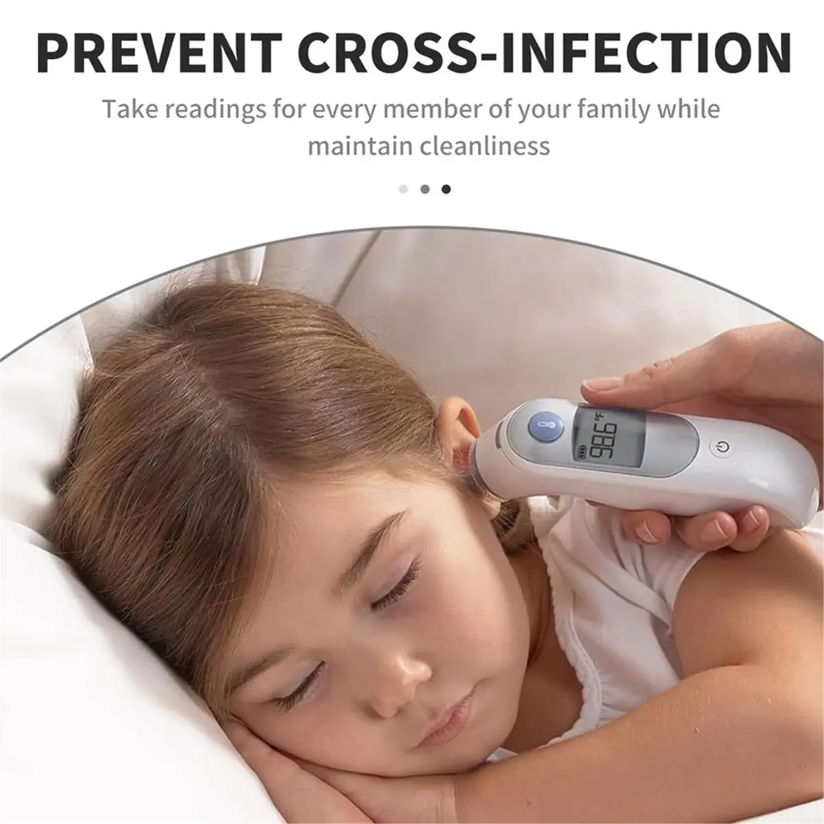TODAY@BUY@~ 500pcs Ear Thermometer Probe Covers, for Braun Thermometer Ear Covers, Lens Filters, Refill Caps