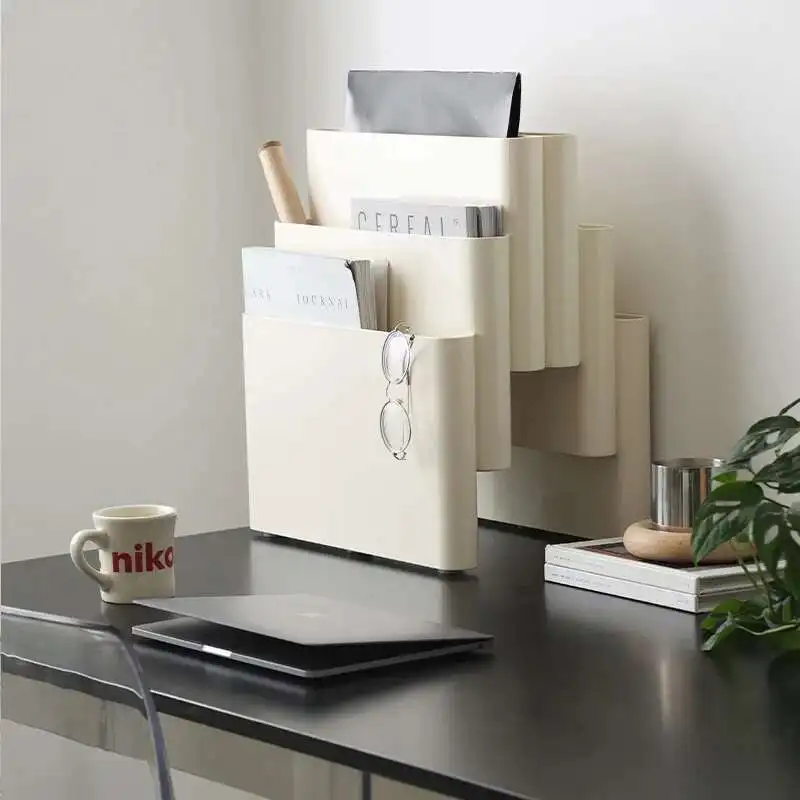 

Nordic Creative Home Bookshelf Medieval Floor Magazine Shelf Bookshelf Plastic Photo Props Bedroom Storage Bookshelf Magazine