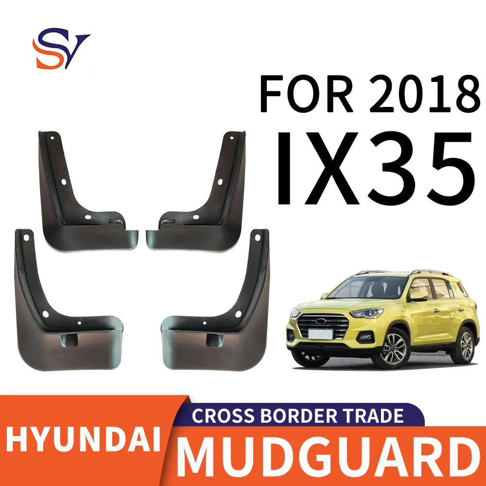 

Car mudguard is Suitable for 2018-2020 Hyundai IX35 car tire PP material fendermud flapscar accessories