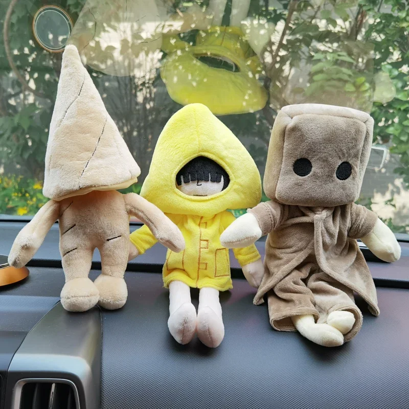 

30cm Little Nightmares Plush Toy Cartoon Six Nomes Stuffed Figure Dolls Adventure Game Plushie Pillow Peluche Christmas Gifts