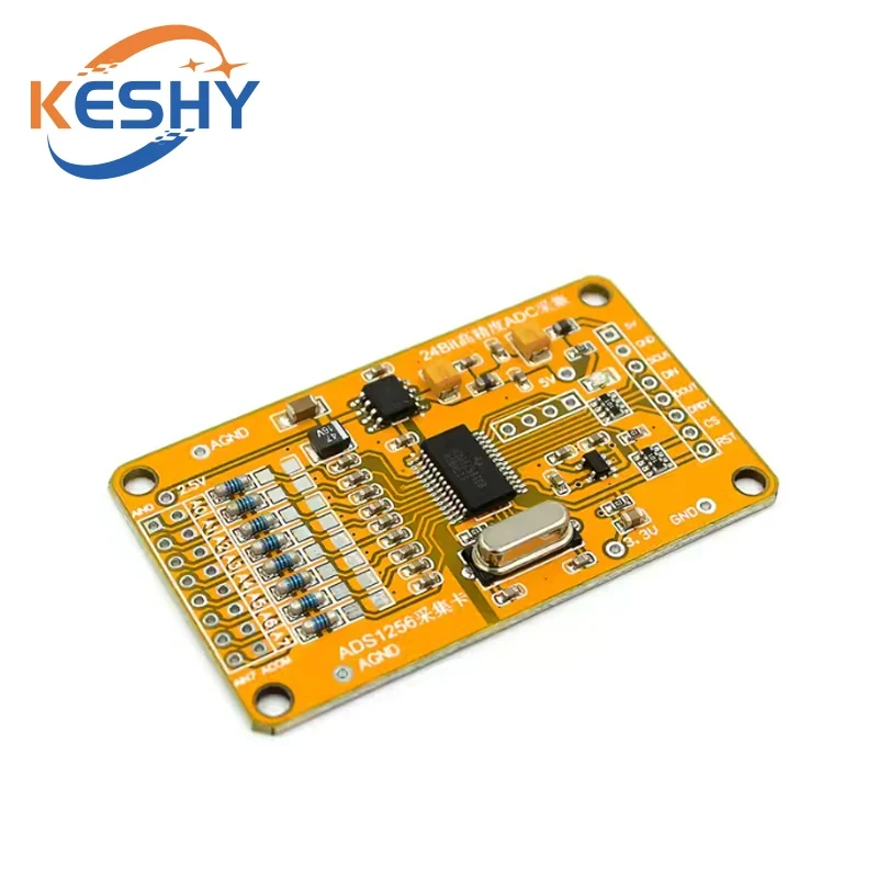 ADS1256 24 ADC8 road AD-precision ADC data acquisition module