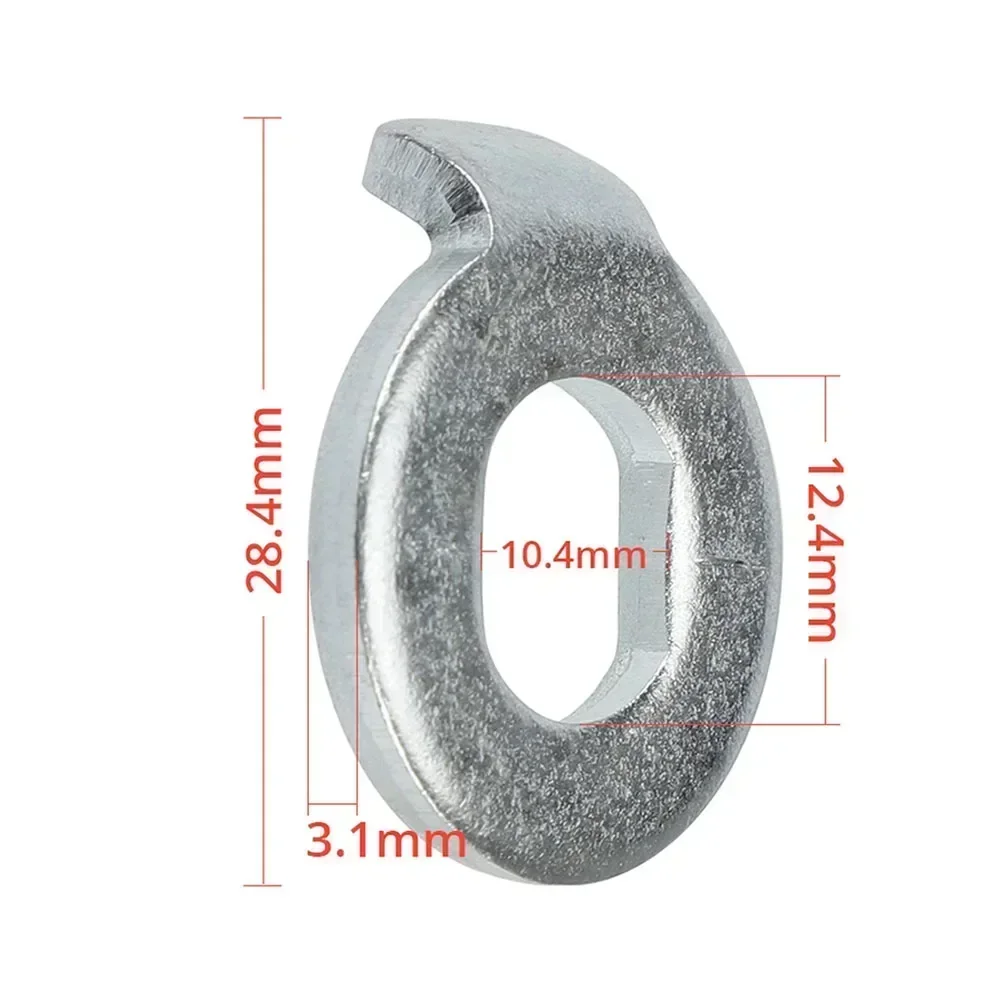 10 Pcs Electric Scooter Front Wheel  Motor Washers Aluminum Axle Hook Gasket For Xiaomi For E-Scooter Accessories